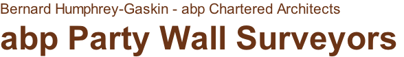 Bernard Humphrey-Gaskin - abp Chartered Architects abp Party Wall Surveyors